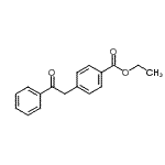 CAS 登录号：898776-62-0， 乙基4-(2-氧代-2-苯基乙基)苯甲酸酯