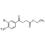 CAS#: 898776-82-4, Ethyl 4-(3-bromo-4-methylphenyl)-4-oxobutanoate