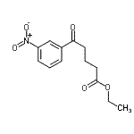 CAS 登录号：898777-51-0， 乙基5-(3-硝基苯基)-5-氧代戊酸酯
