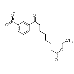 CAS 登录号：898777-57-6， 乙基8-(3-硝基苯基)-8-氧代辛酸酯