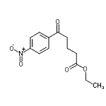 CAS 登录号：898777-59-8， 乙基5-(4-硝基苯基)-5-氧代戊酸酯