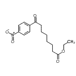 CAS 登录号：898777-65-6， 乙基8-(4-硝基苯基)-8-氧代辛酸酯