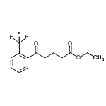 CAS 登录号：898777-69-0， 乙基5-氧代-5-[2-(三氟甲基)苯基]戊酸酯