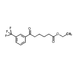 CAS 登录号：898777-77-0， 乙基6-氧代-6-[3-(三氟甲基)苯基]己酸酯