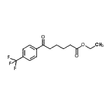 CAS 登录号：898777-83-8， 乙基6-氧代-6-[4-(三氟甲基)苯基]己酸酯