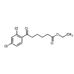 CAS 登录号：898777-99-6， 乙基6-(2,4-二氯苯基)-6-氧代己酸酯