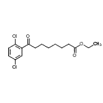 CAS 登录号：898778-20-6， 乙基8-(2,5-二氯苯基)-8-氧代辛酸酯
