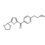 CAS#: 898778-49-9, [5-(1,3-Dioxolan-2-yl)-2-thienyl](4-propylphenyl)methanone