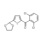 CAS#: 898778-92-2, (2,6-Dichlorophenyl)[5-(1,3-dioxolan-2-yl)-2-thienyl]methanone