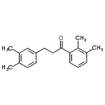CAS 登录号：898779-32-3， 1-(2,3-二甲基苯基)-3-(3,4-二甲基苯基)-1-丙酮