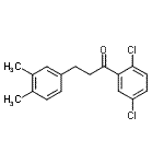 CAS 登录号：898779-79-8， 1-(2,5-二氯苯基)-3-(3,4-二甲基苯基)-1-丙酮