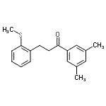 CAS#: 898780-04-6, 1-(3,5-Dimethylphenyl)-3-[2-(methylsulfanyl)phenyl]-1-propanone