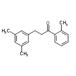 CAS 登录号：898780-05-7， 3-(3,5-二甲基苯基)-1-(2-甲基苯基)-1-丙酮