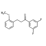 CAS#: 898780-61-5, 1-(3,5-Difluorophenyl)-3-[2-(methylsulfanyl)phenyl]-1-propanone