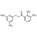 CAS 登录号：898780-62-6， 1-(2,3-二甲基苯基)-3-(3,5-二甲基苯基)-1-丙酮
