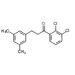 CAS 登录号：898780-98-8， 1-(2,3-二氯苯基)-3-(3,5-二甲基苯基)-1-丙酮