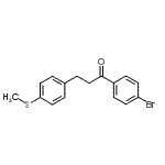 CAS#: 898781-06-1, 1-(4-Bromophenyl)-3-[4-(methylsulfanyl)phenyl]-1-propanone