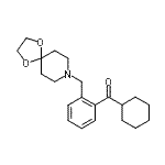 CAS#: 898781-20-9, Cyclohexyl[2-(1,4-dioxa-8-azaspiro[4.5]dec-8-ylmethyl)phenyl]methanone
