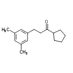 CAS 登录号：898781-31-2， 1-环戊基-3-(3,5-二甲基苯基)-1-丙酮