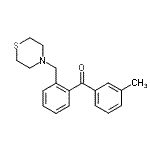 CAS#: 898781-41-4, (3-Methylphenyl)[2-(4-thiomorpholinylmethyl)phenyl]methanone