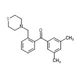 CAS#: 898781-92-5, (3,5-Dimethylphenyl)[2-(4-thiomorpholinylmethyl)phenyl]methanone