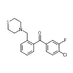 CAS#: 898781-96-9, (4-Chloro-3-fluorophenyl)[2-(4-thiomorpholinylmethyl)phenyl]methanone