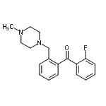 CAS#: 898783-33-0, (2-Fluorophenyl){2-[(4-methyl-1-piperazinyl)methyl]phenyl}methanone