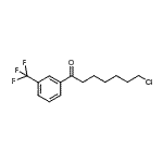 CAS#: 898783-60-3, 7-Chloro-1-[3-(trifluoromethyl)phenyl]-1-heptanone