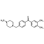 CAS#: 898783-77-2, (3,4-Dimethylphenyl){4-[(4-methyl-1-piperazinyl)methyl]phenyl}methanone