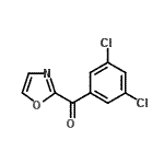 CAS 登录号：898784-28-6， (3,5-二氯苯基)(1,3-恶唑-2-基)甲酮