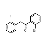 CAS 登录号：898784-61-7， 1-(2-溴苯基)-2-(2-氟苯基)乙酮