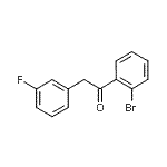 CAS#: 898784-67-3, 1-(2-Bromophenyl)-2-(3-fluorophenyl)ethanone