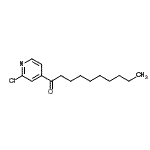 CAS#: 898784-76-4, 1-(2-Chloro-4-pyridinyl)-1-decanone