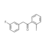 CAS#: 898784-77-5, 2-(3-Fluorophenyl)-1-(2-iodophenyl)ethanone