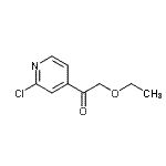 CAS 登录号：898785-00-7， 1-(2-氯-4-吡啶基)-2-乙氧基乙酮