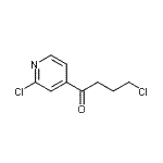 CAS#: 898785-06-3, 4-Chloro-1-(2-chloro-4-pyridinyl)-1-butanone