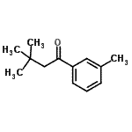 CAS 登录号：898785-50-7， 3,3-二甲基-1-(3-甲基苯基)-1-丁酮