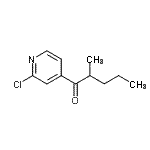 CAS#: 898785-63-2, 1-(2-Chloro-4-pyridinyl)-2-methyl-1-pentanone