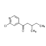 CAS#: 898785-65-4, 1-(2-Chloro-4-pyridinyl)-3-methyl-1-pentanone