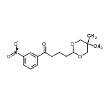 CAS#: 898786-27-1, 4-(5,5-Dimethyl-1,3-dioxan-2-yl)-1-(3-nitrophenyl)-1-butanone