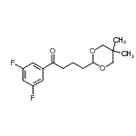 CAS#: 898787-02-5, 1-(3,5-Difluorophenyl)-4-(5,5-dimethyl-1,3-dioxan-2-yl)-1-butanone