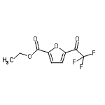 CAS#: 898787-41-2, Ethyl 5-(trifluoroacetyl)-2-furoate