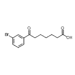 CAS#: 898787-89-8, 7-(3-Bromophenyl)-7-oxoheptanoic acid