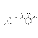 CAS#: 898787-94-5, 3-(4-Chlorophenyl)-1-(2,3-dimethylphenyl)-1-propanone