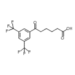 CAS 登录号：898788-10-8， 6-[3,5-二(三氟甲基)苯基]-6-氧代己酸