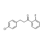 CAS#: 898788-23-3, 3-(4-Chlorophenyl)-1-(2-fluorophenyl)-1-propanone