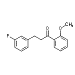 CAS 登录号：898788-71-1， 3-(3-氟苯基)-1-(2-甲氧基苯基)-1-丙酮