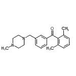 CAS#: 898788-77-7, (2,6-Dimethylphenyl){3-[(4-methyl-1-piperazinyl)methyl]phenyl}methanone