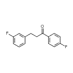 CAS#: 898789-17-8, 3-(3-Fluorophenyl)-1-(4-fluorophenyl)-1-propanone