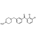 CAS#: 898789-21-4, (2,3-Dichlorophenyl){3-[(4-methyl-1-piperazinyl)methyl]phenyl}methanone